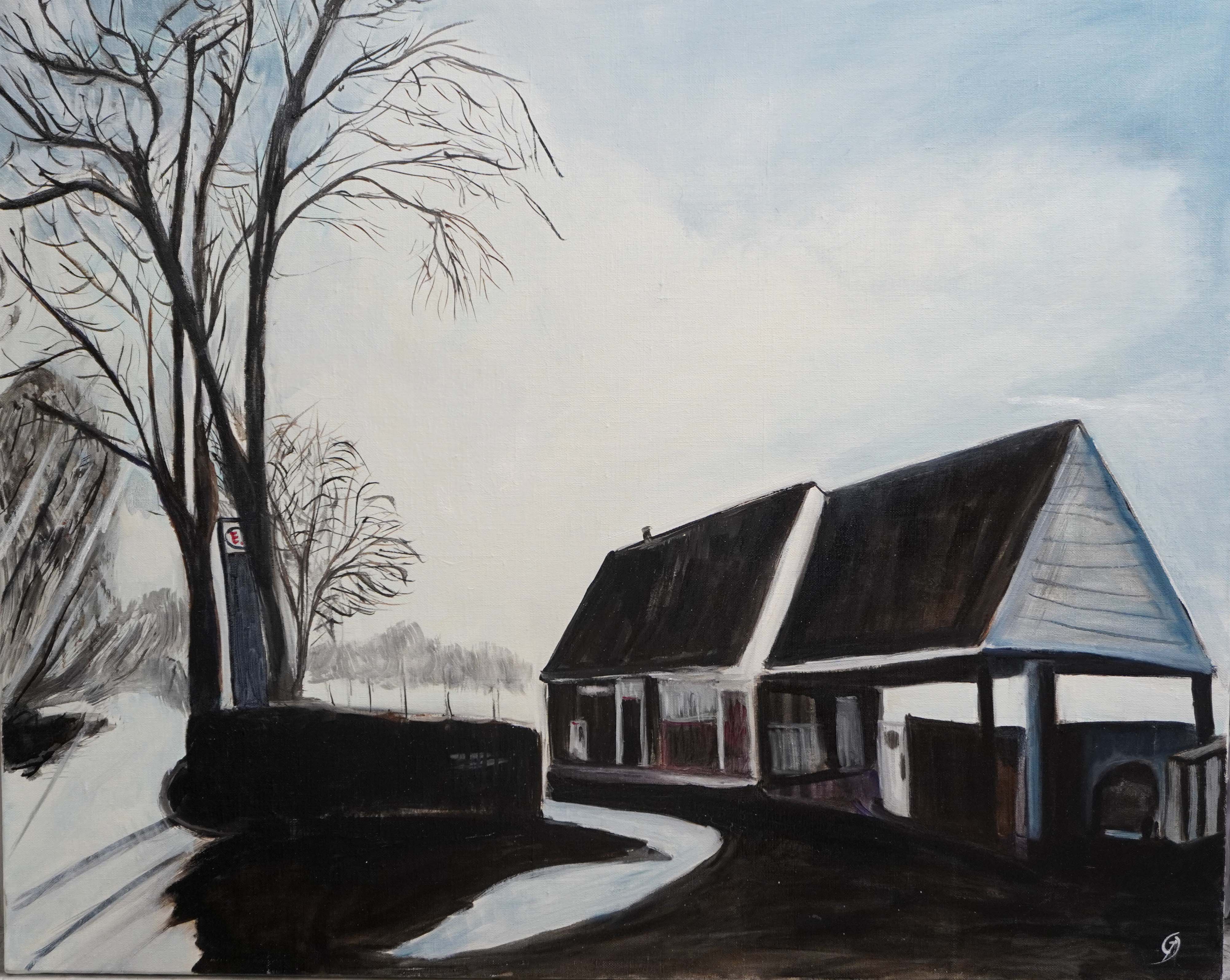 printemps station chevry  F15 65X54 cm